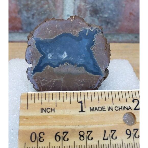 Thunder Egg Polished, Priday Ranch Oregon, 58g Estate Specimen - Picture 5 of 7